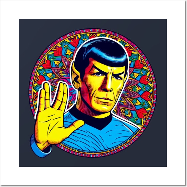 Saint Spock Wall Art by Tiger Mountain Design Co.